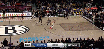 勇士客场击败篮网，稳